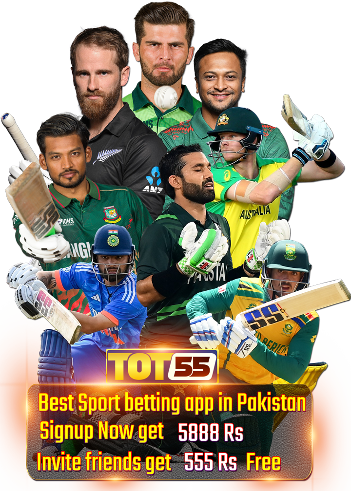 TOT55 best sport betting app in Pakistan