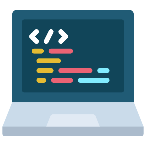 webdevloper laptop icon free courses