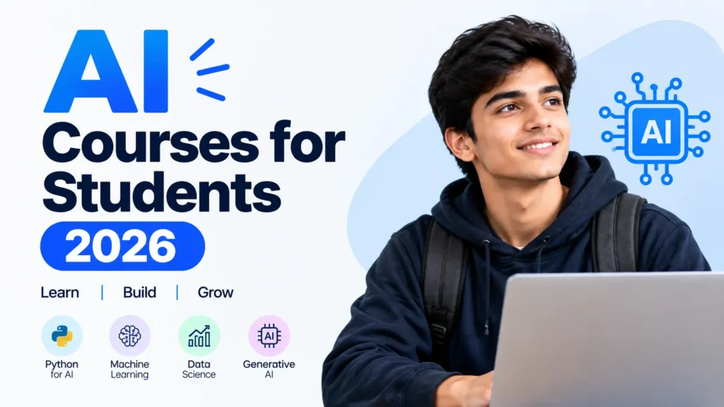 AI Courses for Students 2026 | Learn AI, Machine Learning & Data Science