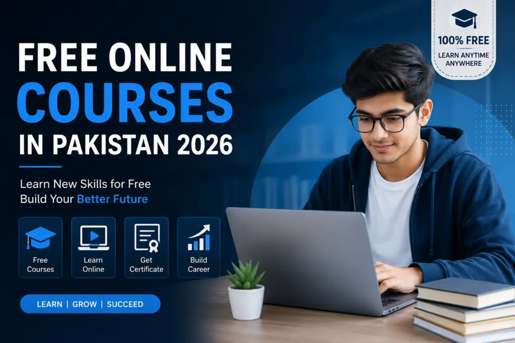 a boys holding laptop earning money and telling about online courses