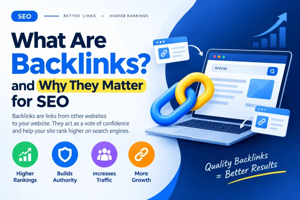 What Are Backlinks and Why They Matter for SEO A good image